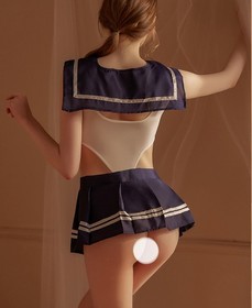 Sexy Women Lingerie Schoolgirl College Cosplay Outfit Nightdress Cosplay Bodycon