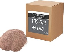 55LB 100 Grit Garnet Sand Blasting Media Waterjet Cutting Abrasive