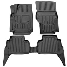 Gummifußmatten für VW Amarok 2010-2022 3D Schalen Set Automatten