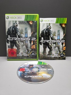 CRYSIS 2 + ANLEITUNG MICROSOFT XBOX 360 PAL OVP CIB KOMPLETT