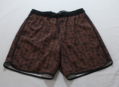 Jetty Men's Scalloped Cut Hem 7'' Quick-Dry Session Short EH6 Rust Size XL NWT