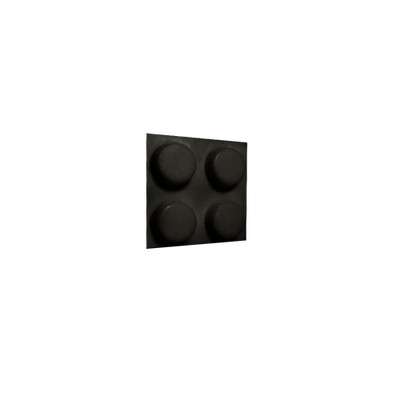 Gummifüße für Commodore 64, 64C, 128, 16, 116, Plus/4, VC 20 (schwarz)