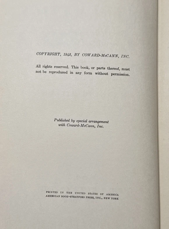 Vintage Popular Mathematics 1942 Denning Miller HC Wise & Co - Image 3 of 4