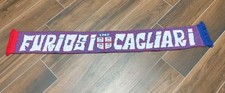 Sciarpa Scarf Bufanda ULTRAS ULTRÀ FURIOSI CAGLIARI Lana No Sconvolts Adesivo 