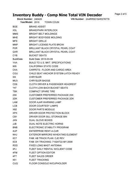 Automatic Transmission 3.5L Fits 07-10 SEBRING 2628286 Foto 3 de 4