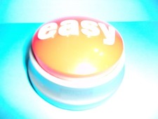 STAPLES EASY BUTTON THAT WAS TALKING OFFICE GIFT COLLECTOR ITEM ORIGINAL ENGLISH