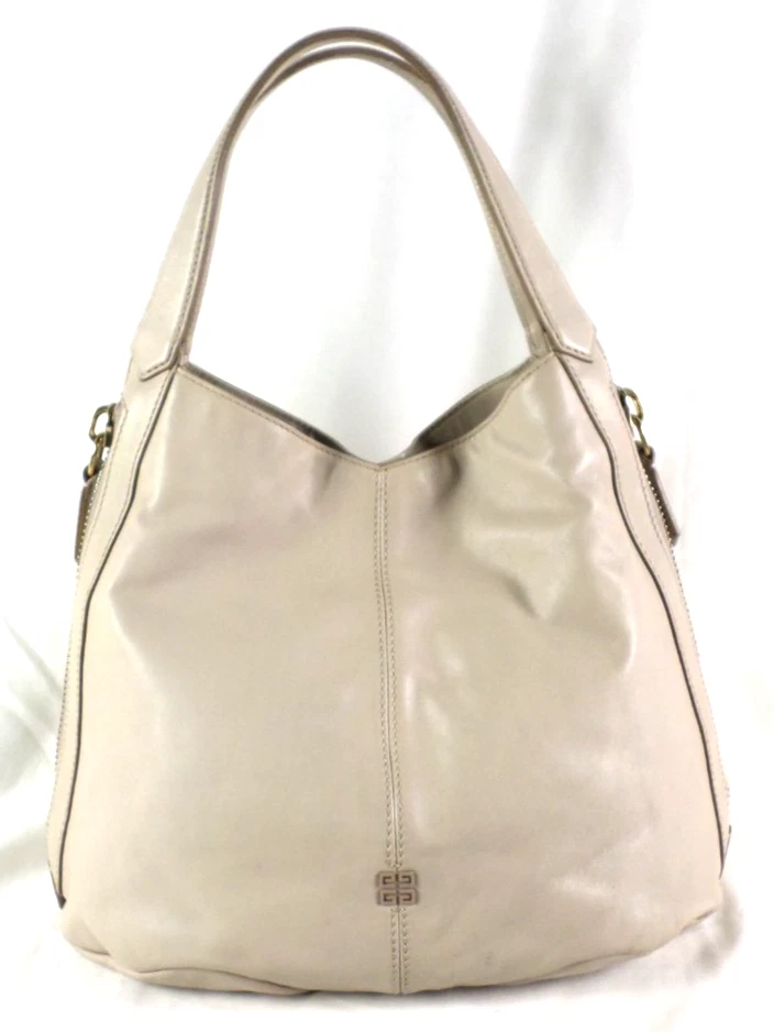Bolso de Mano Givenchy MA0142 Cuero Gris Claro XL Bolso de Mano Se convierte en Bolso de Mano COMO NUEVO Foto 3 de 4