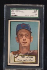 SGC 6.5  1952 Topps Baseball  Toby Atwell  # 356 High Number