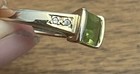 Vintage 14k Yellow Gold Peridot Diamond Ring. Size 6.25 — photo 3