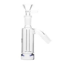 45 Degree 14mm Glass Reclaim Dry Ash Catcher with Bowl Slide - Bong Water Pipe