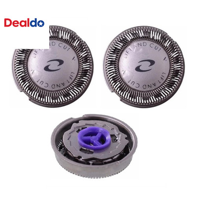 3Pcs HQ55 Replacement Shaver Heads for Philips Norelco HQ3 HQ4 HQ55 HQ56 HQ6 Ele