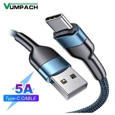 Fast USB C Cable Type C Charging Data Cord for Samsung Xiaomi Huawei iPhone
