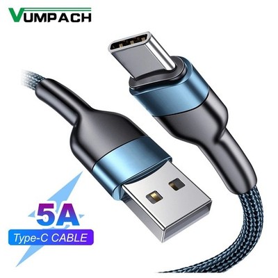 Fast USB C Cable Type C Charging Data Cord for Samsung Xiaomi Huawei iPhone
