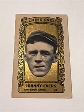 1963 Bazooka All-Time Greats #21 Johnny Evers HOF Good Creased