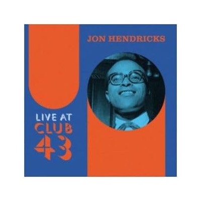 JON HENDRICKS - Live At Club 43 Blue/Orange Ripple Effect Vinyl - Vi - F600z