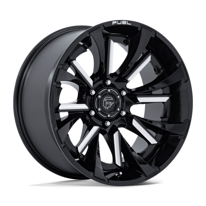 FUEL Tantrum 22 Inch Black Wheels Rims Dodge RAM 2500 3500 22x10 +10mm ...
