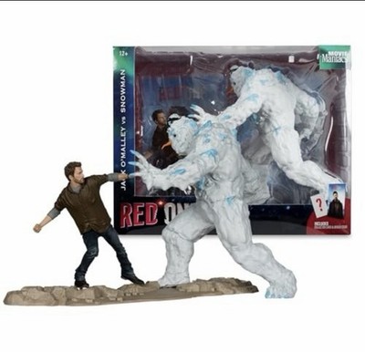 - Red One Jack O'Malley vs Snowman 6in Posed Figure  2pk Brand New!