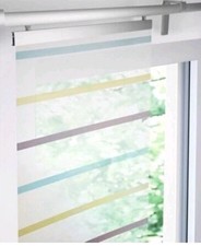 2er Pack IKEA Finvicker Schiebegardine Flächenvorhang Bunt 60x300 Cm NEU OVP