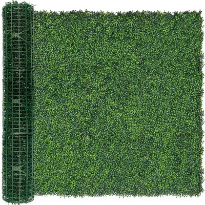 Artificial Privacy Fence Screen, 60''x140'' (58.5 SQFT) 4-Layer Leaf | Faux Box...