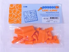 NEW LOC-LINE 41490 1/4" NOZZLE-RAMA PACK 20PC SET OF MODULAR HOSE NOZZLES .25