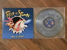 Ren & Stimpy You Eediot! Soundtrack LP Vinyl Gritty Kitty Litter Glow /300 New