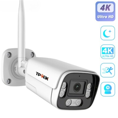 4K IP Camera Wifi Outdoor Surveillance Home Securtiy Protection CCTV WiFi Camera