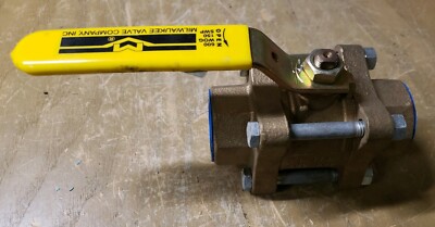 MILWAUKEE VALVE CO. 1-1/4'' 600 WOG 150 SWP BALL VALVE 1J-2853-F8
