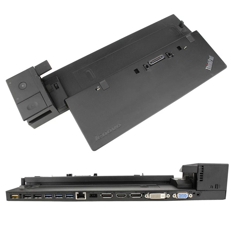 Lenovo T460,T460s Pro Dock Station Type 40A2 HDMI, ohne Schlüssel, ohne Netzteil