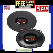 JBL Club 9632 / GTO-X9 - 6" x 9" 255 watts Peak 3-Way Car Audio Speakers (Pair)