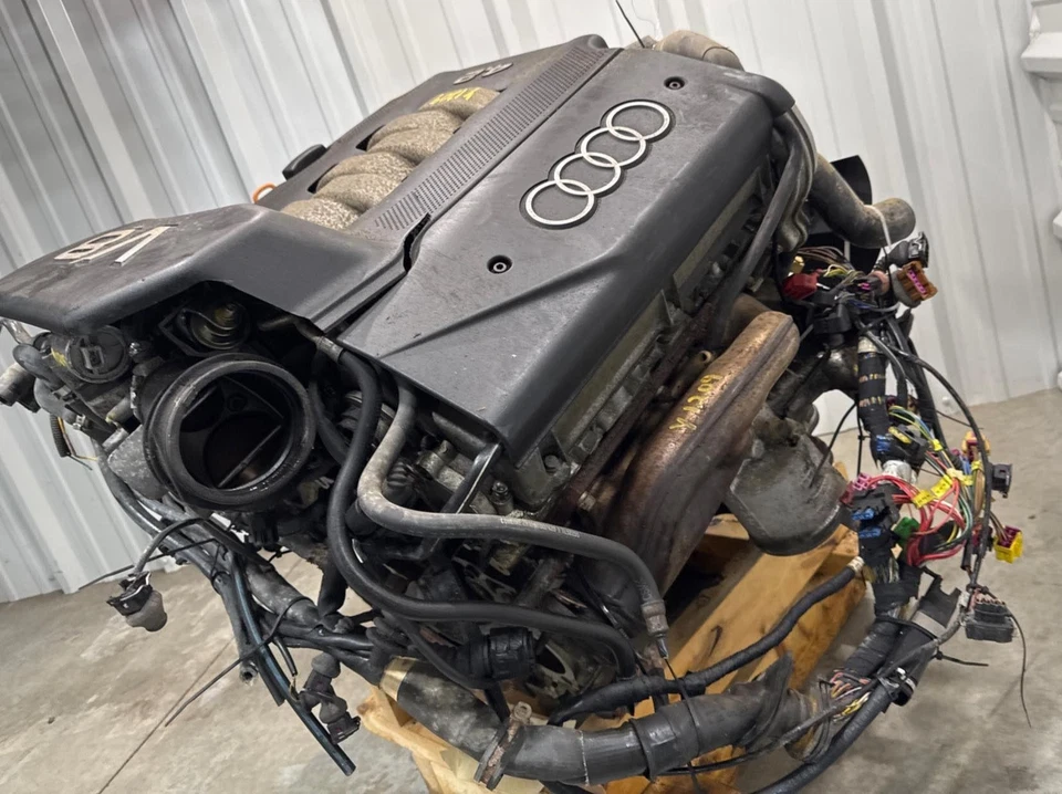 1997 Audi A8 Quattro 4.2L Engine Assembly 93K Motor Vin G 5th Digit 97 1998 1999 - Изображение 4 из 4