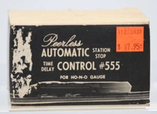 Peerless Industries #555 Automatic End Stop Time Delay Control HO - N - O Gauge