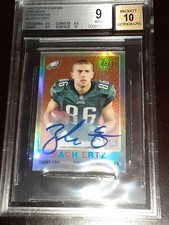 Zach Ertz 5/15 2013 Topps Chrome 1959 Minis Rookie Auto Autographs #6 BGS