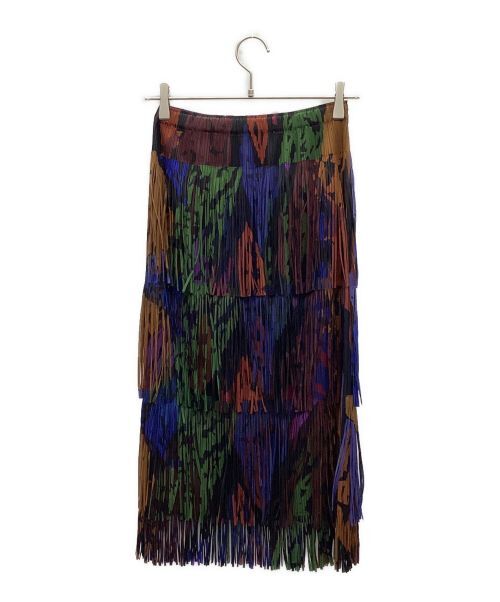 M Pleats Please Fringe Skirt | eBay