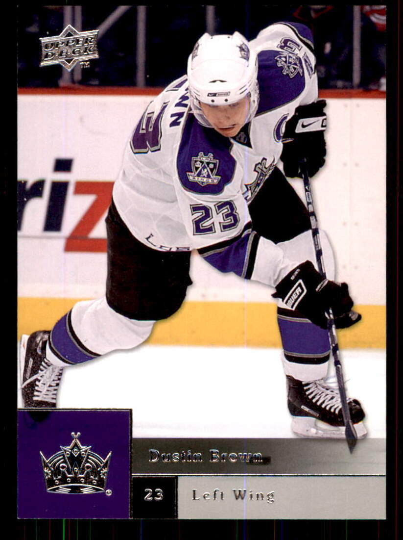 2009-10 Upper Deck #136 Dustin Brown Los Angeles Kings