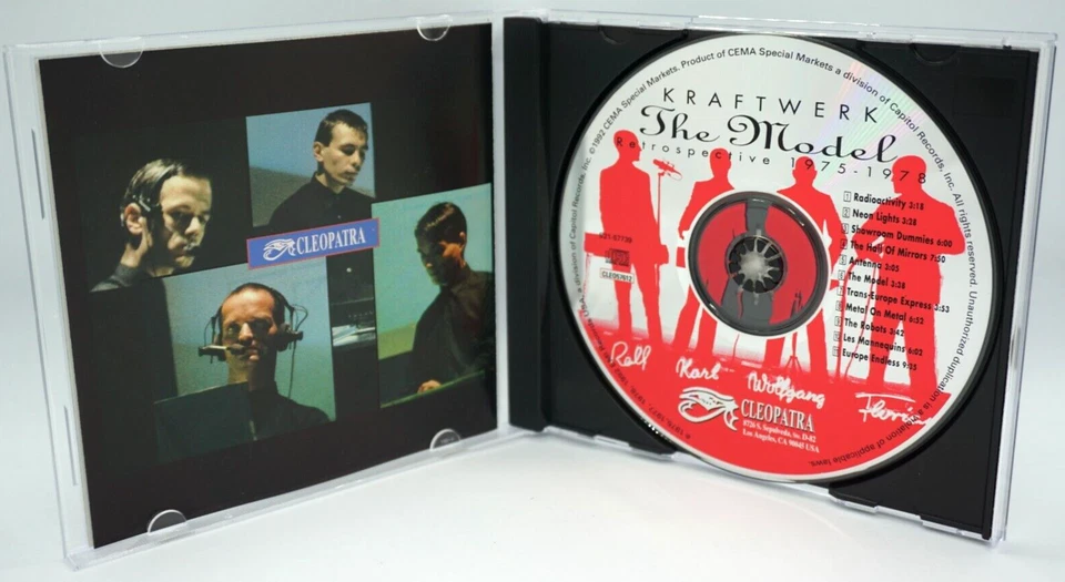 Kraftwerk : The Model (Retrospective 1975-1978) CD Album - Autobahn - RARE - Image 3 of 3