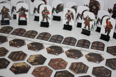140 x Teile & Zubehör für Hexagon-Map für Rollenspiel & Tabletop-DSA-d20 #004