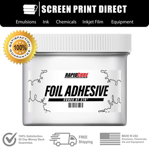 Plastisol Foil Adhesive For Screen Printing Low Temp Cure Pint
