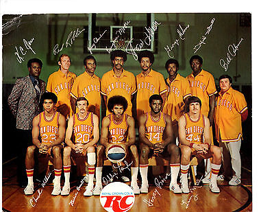 1972 SAN DIEGO CONQUISTADORS ABA  8X10 TEAM  PHOTO CALIFORNIA BASKETBALL  USA