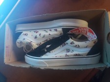 Size 6.5 - VANS Old Skool Ditsy Floral - White Damaged Box
