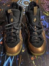 Nike Air Foamposite One Copper 2017 4.5 Youth USED 