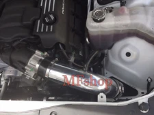 All Black For 2PC 2012-2016 Dodge Charger SRT8 6.4L V8 Cold Air Intake Kit