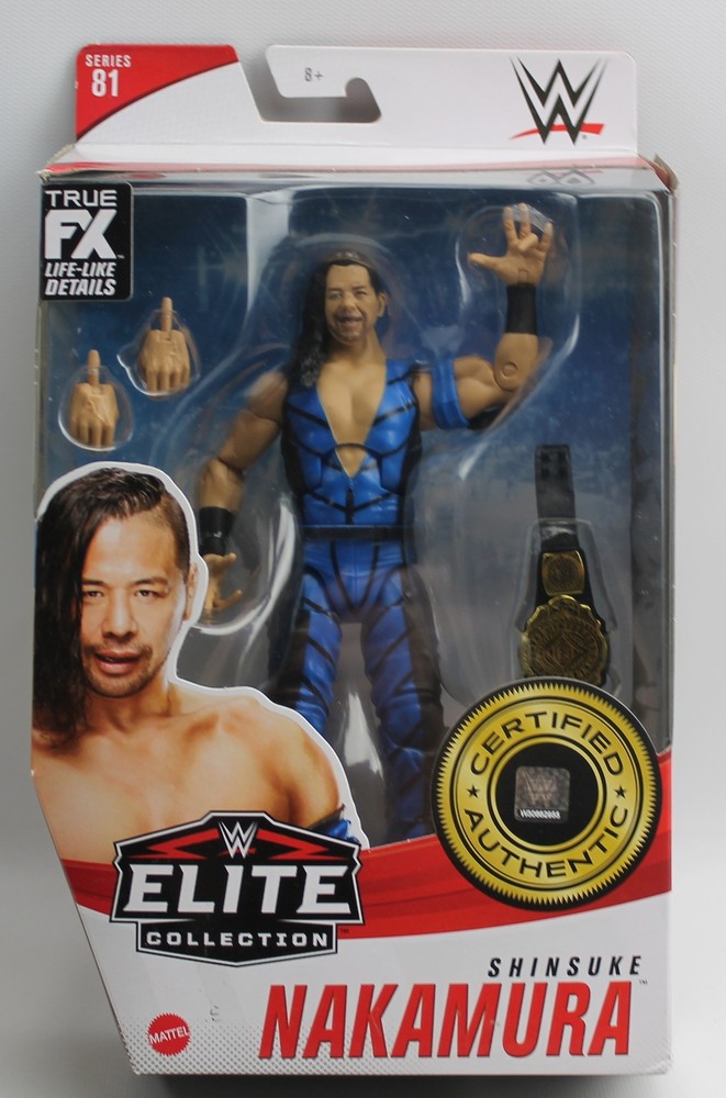 WWE WWF Shinsuke Nakamura Series 81 Elite Collection Action Figure