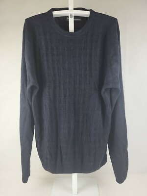 WP Weatherproof Men's Sweater Size L Navy Acrylic Brand New W/ Tags