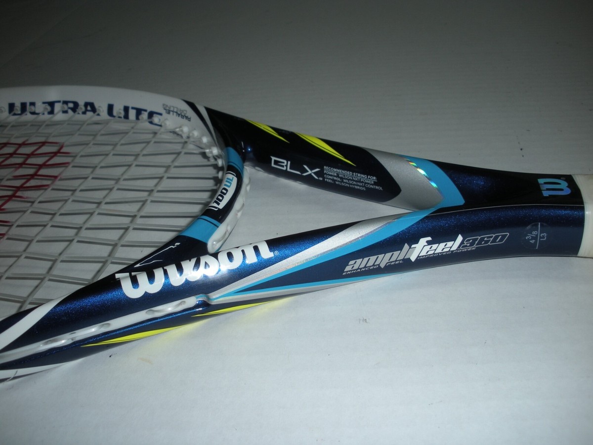 WILSON BLX JUICE 100UL 9.2oz AMPLIFEEL 360 TENNIS RACQUET 4 3/8 | eBay