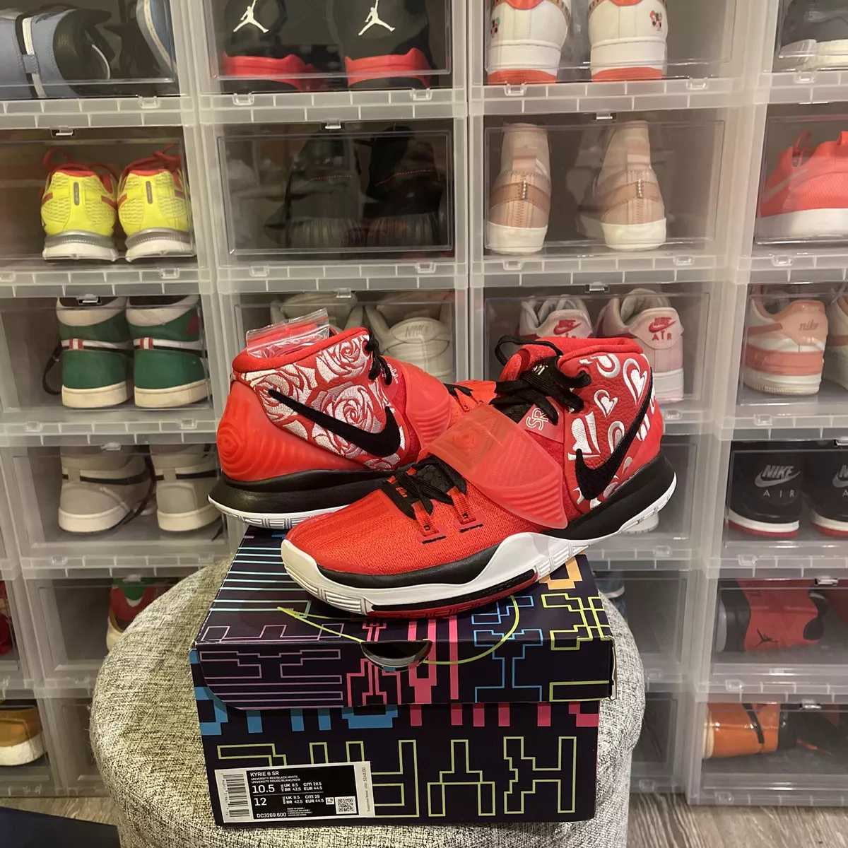 Kyrie 6 Mom Red Sneaker Room Size 10.5