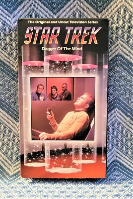 Star Trek Dagger Of The Mind VHS Tape The Cage #11