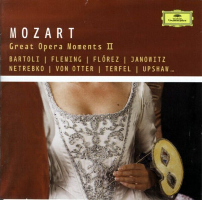 CD Mozart Mozart Great Opera Moments II Deutsche Grammophon Gesellschaft