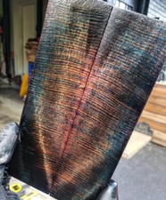 Stabilized redwood exotic wood scales. knife blank for Crafts 1911