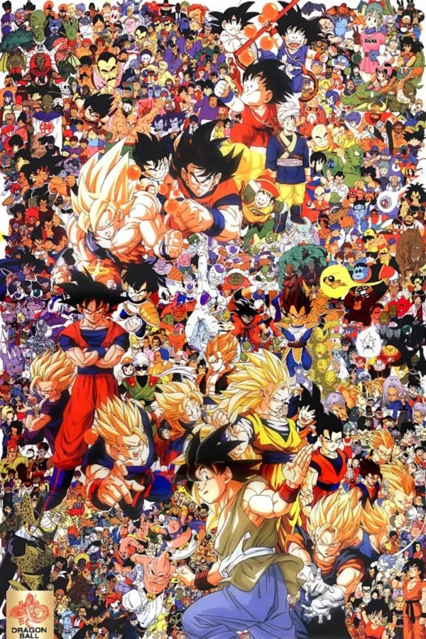 Dragon Ball Z Characters Poster