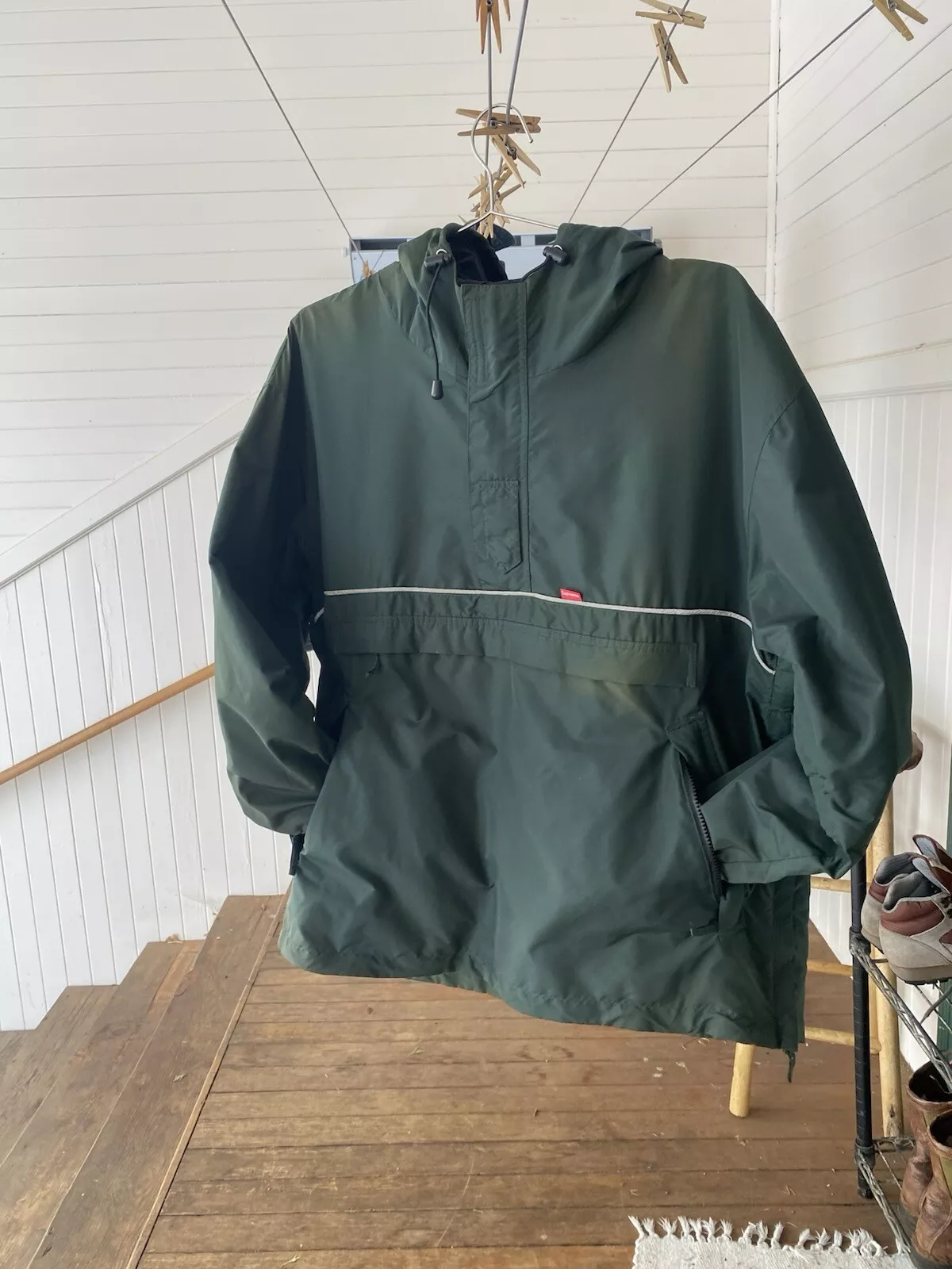 Veste d'entraîneur anorak suprême OG vintage 1998